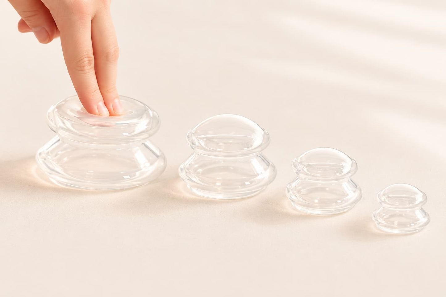 Ensemble de 4 ventouses Baguanfa en silicone