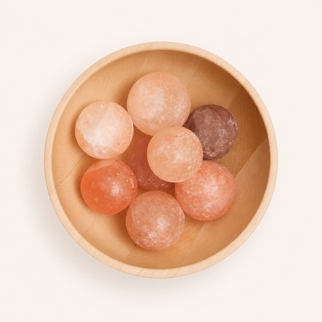 Balles de sel de l'Himalaya pour massage