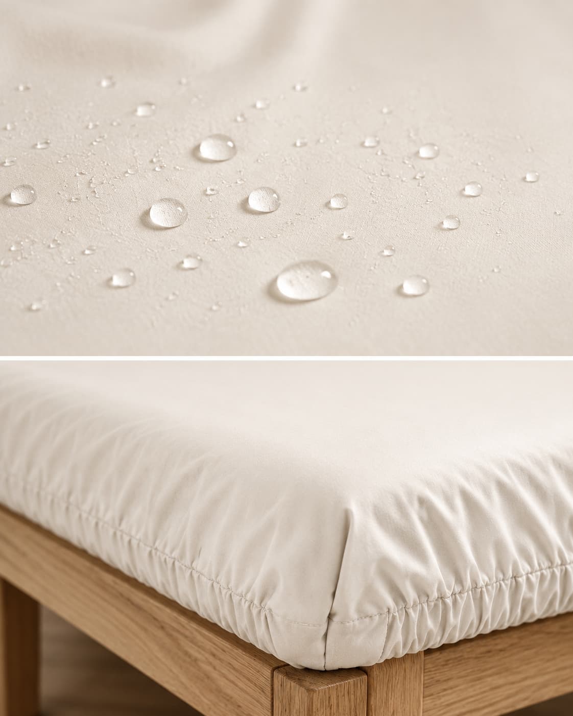 Housse hydrofuge pour table de massage