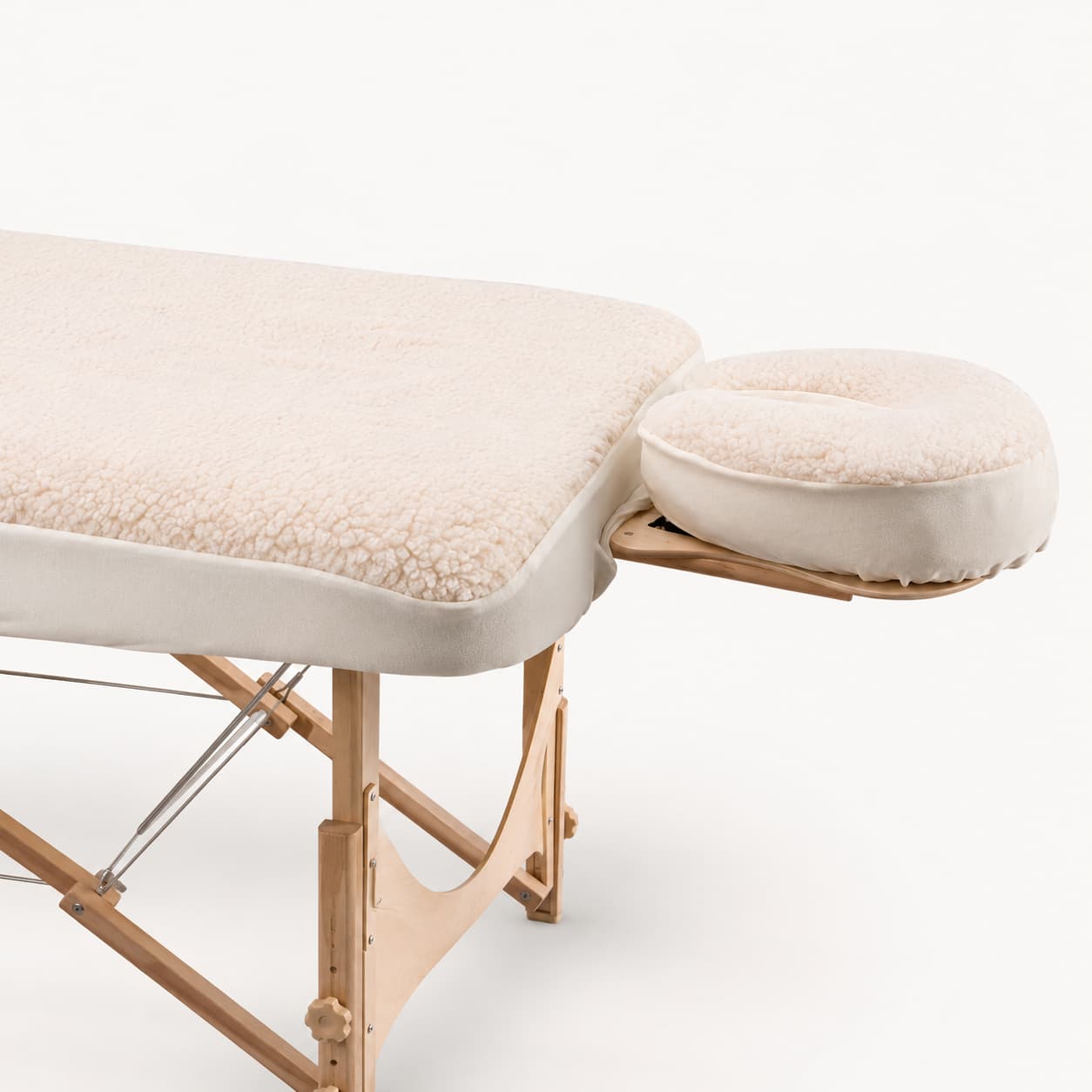 Housse contour en mouton synthétique