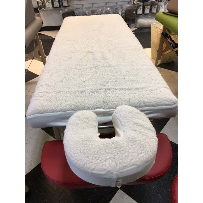Housse contour en mouton synthétique